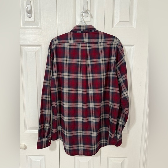 Lochlana By Hathaway Men’s Wool Blend Plaid Long Sleeve Button Up Shirt Size XL - Picture 2 of 11